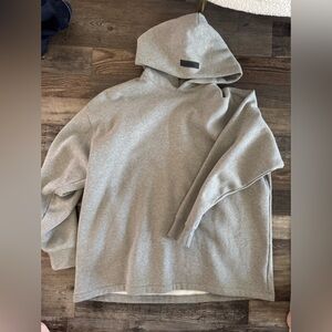 Essentials Light Gray Men's Hoodie- like new